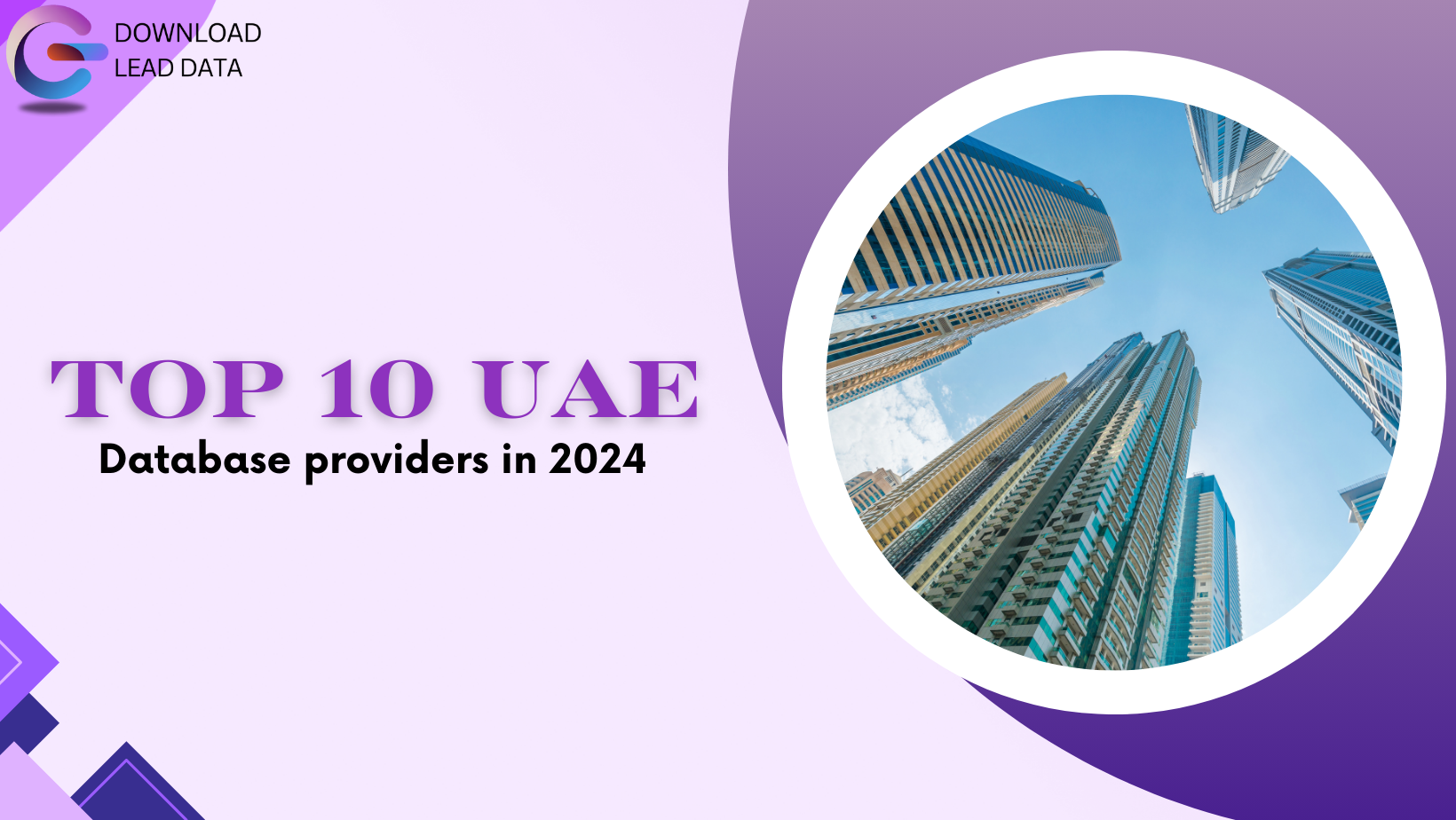 Top 10 UAE database providers in 2024 by DLD